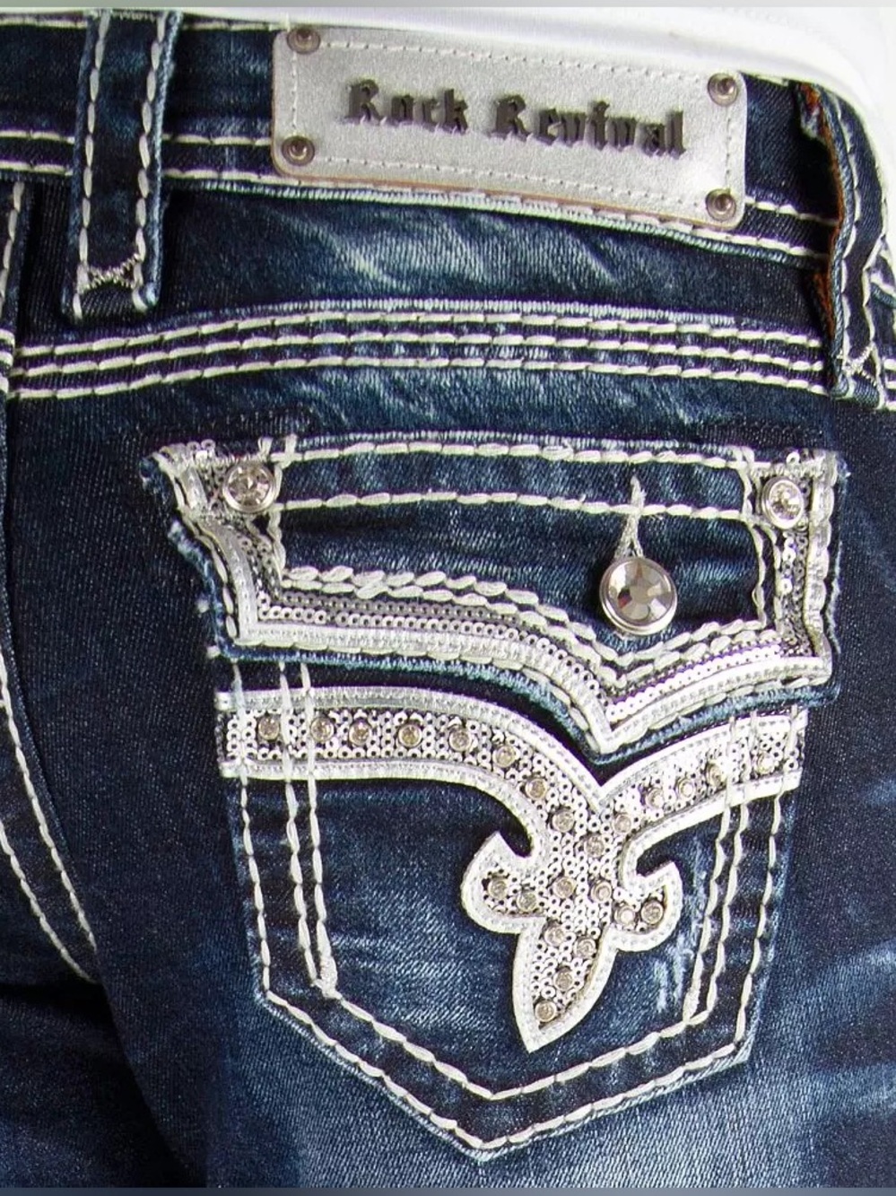 Rock Revival Kai Easy Bootcut Jeans 27